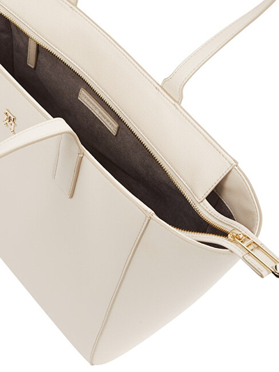 Çantë dore për femra Tommy Hilfiger, bezhë