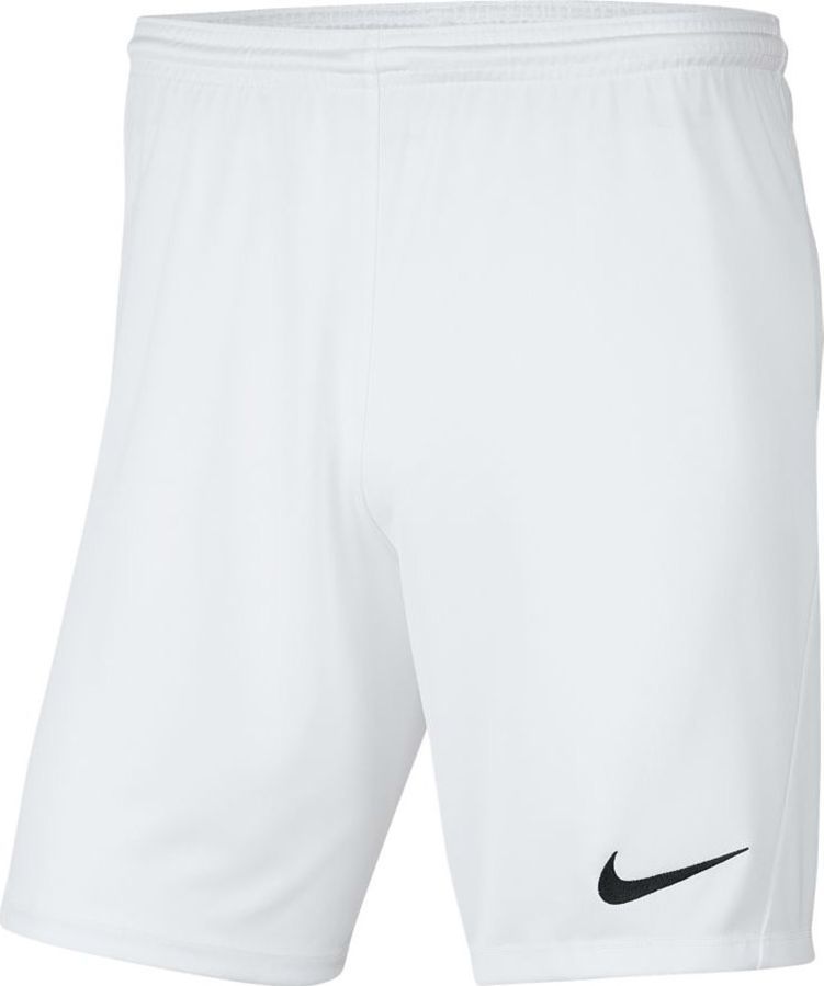 Shortse futbolli për meshkuj Nike Park III, S, të bardha