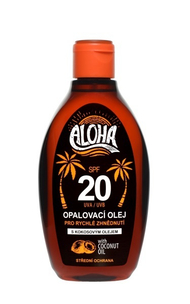 Vaj për nxirje Sun Aloha SPF 20, 200 ml