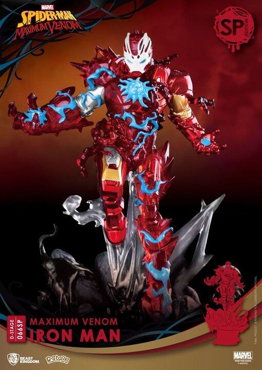 Figurë Beast Kingdom Marvel - Venom Iron Man Special Edition