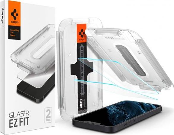 Xham mbrojtës për iPhone 13 Pro Max Spigen, 2 copë Xham mbrojtës për iPhone 13 Pro Max Spigen, 2 copë