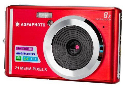 Fotoaparat AGFA Compact DC 5200, i kuq