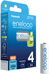 Bateri të rikarikueshme PANASONIC Eneloop HR6 AA 3MCCE/4BE
