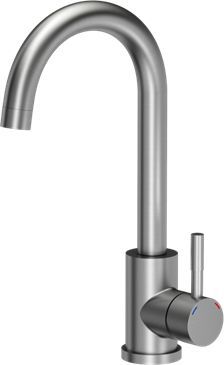 Lavaman me rubinet manual Steiner Michael, 780 x 480 x 180 mm, i bardhë