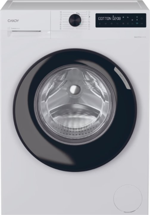 Lavatrice Candy PROWASH 500 BR 48B6 S, 8kg, Klasa A, e bardhë e zezë