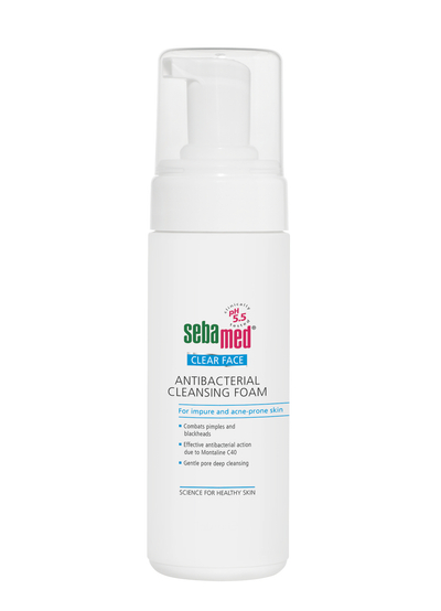 Shkumë pastruese për fytyrë Sebamed, 150ml