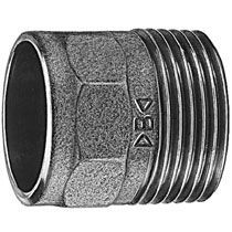 Bashkues Conex Nipple për lidhje të bashkuara dhe të ndërprera 15x1 / 2 ", bronz