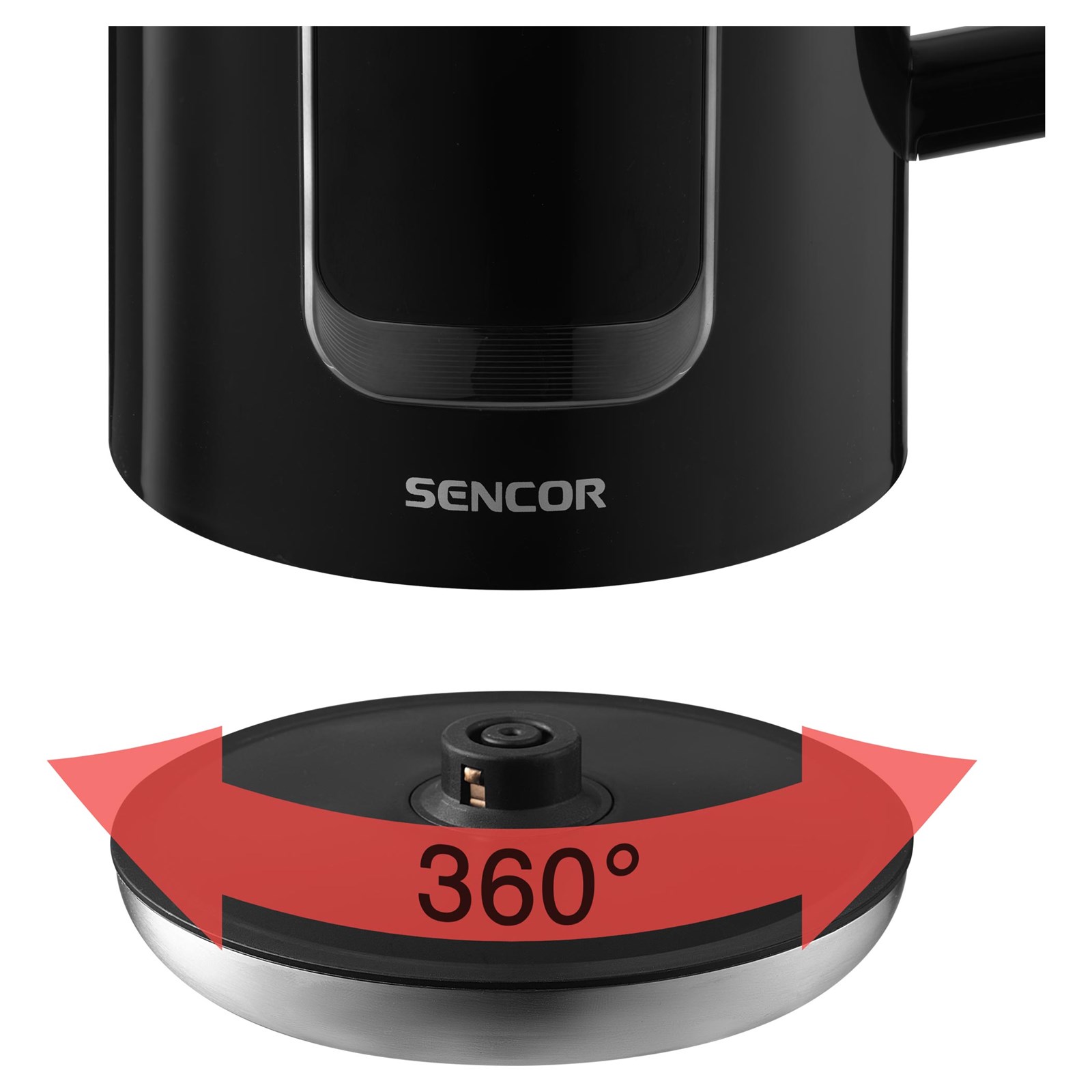 Vlues Uji Sencor SWK 0951BK, 1.7l 2200W, e zezë