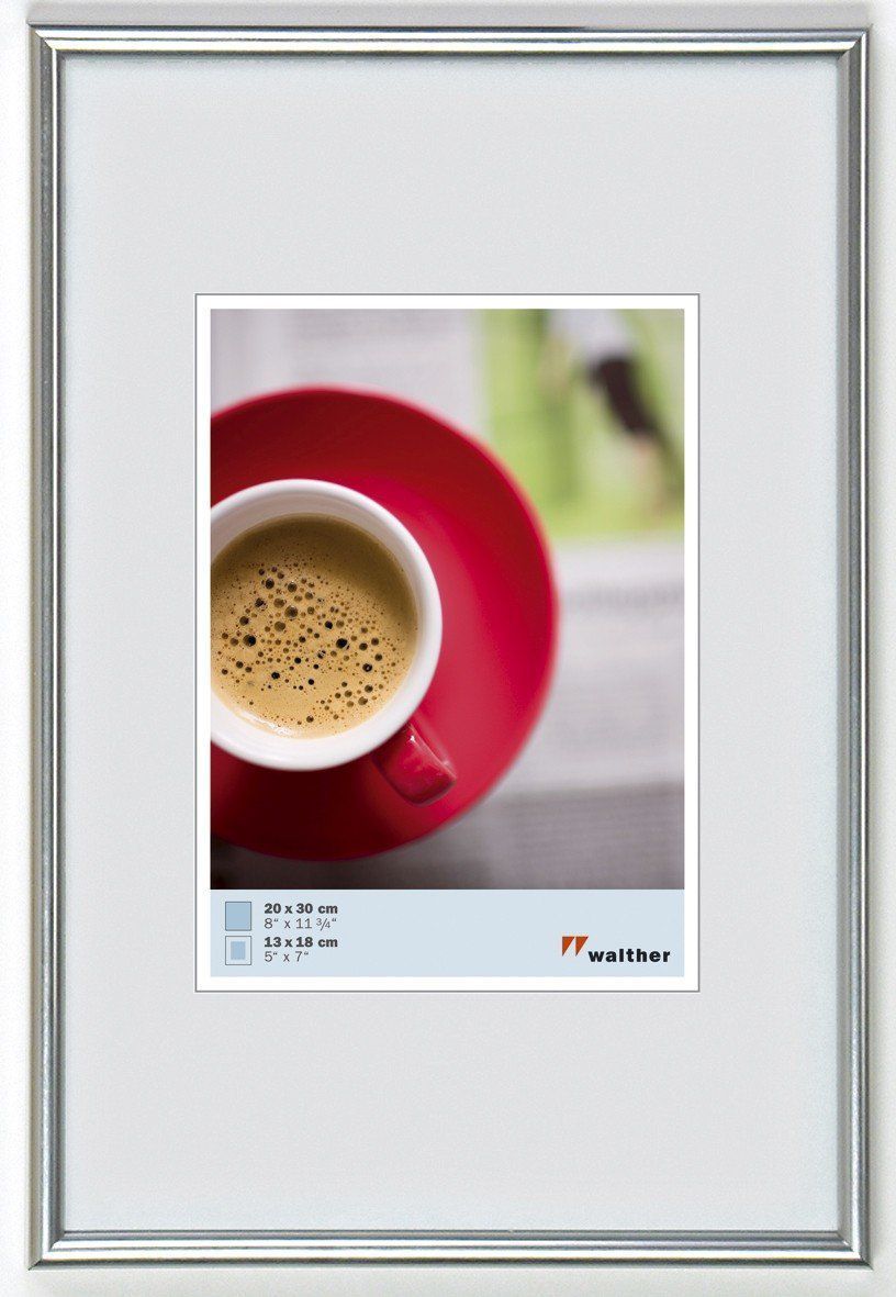 Kornizë fotografie Walther Gallery (KS030H), 20x30cm, e argjendtë