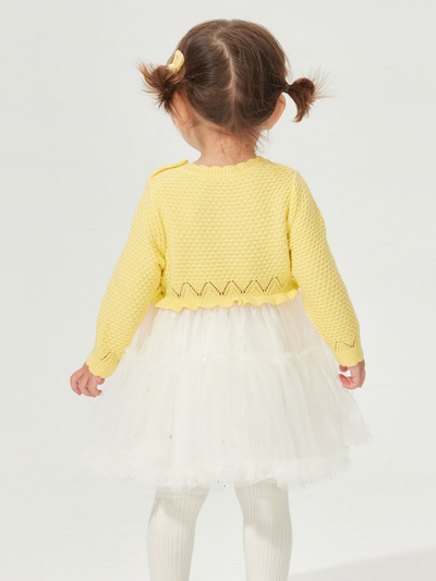 Fustani Little Sunshine - Yellow ️