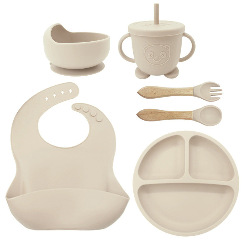 Set Ushqimi – 6 Pjesësh Bezhë.