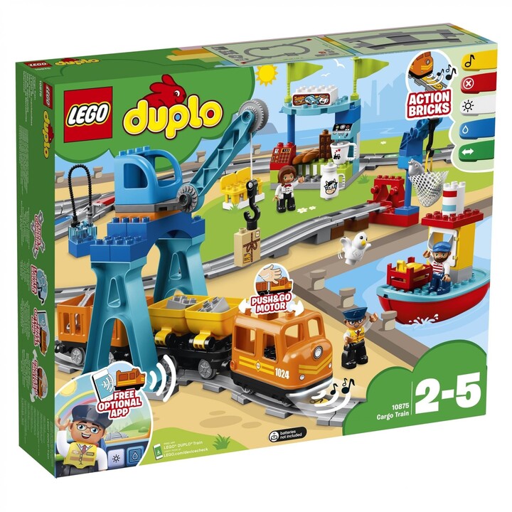 Сет LEGO® DUPLO® Town 10875 Freight Train
