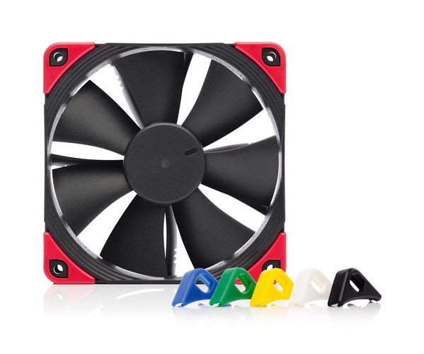 Ftohës Noctua NF-F12 PWM, 12 cm, i zi