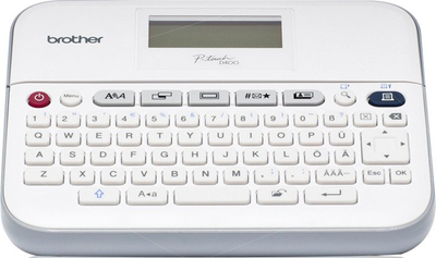 Printer etiketash Brother PT-D400, i bardhë