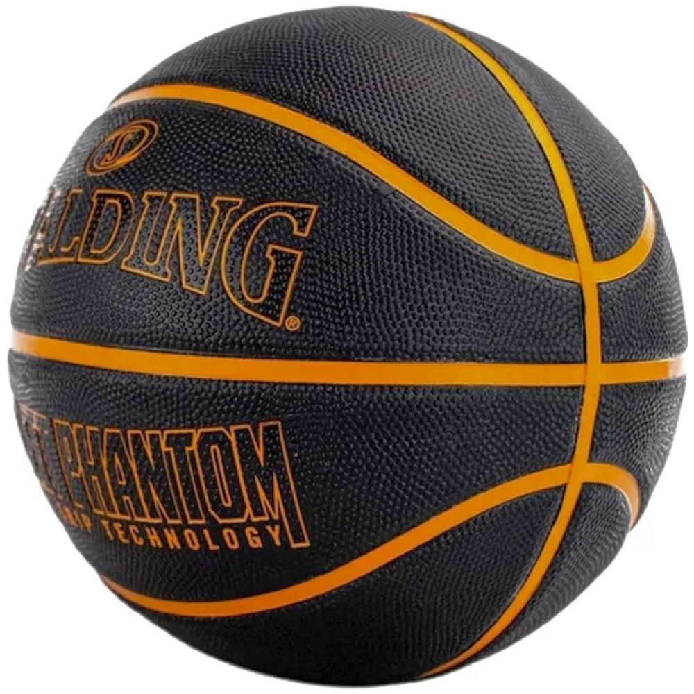 Top basketbolli Spalding Street Phantom, 84-383Z, nr.7, zezë/portokalli