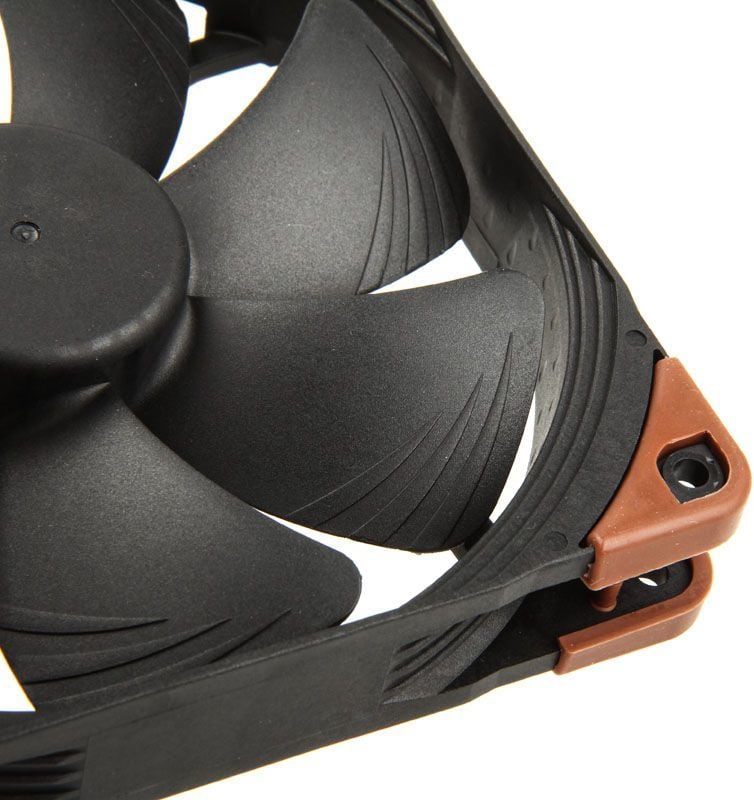 Ftohës Noctua NF-A14 industrialPPC-2000, 14 cm, i bronztë / i zi