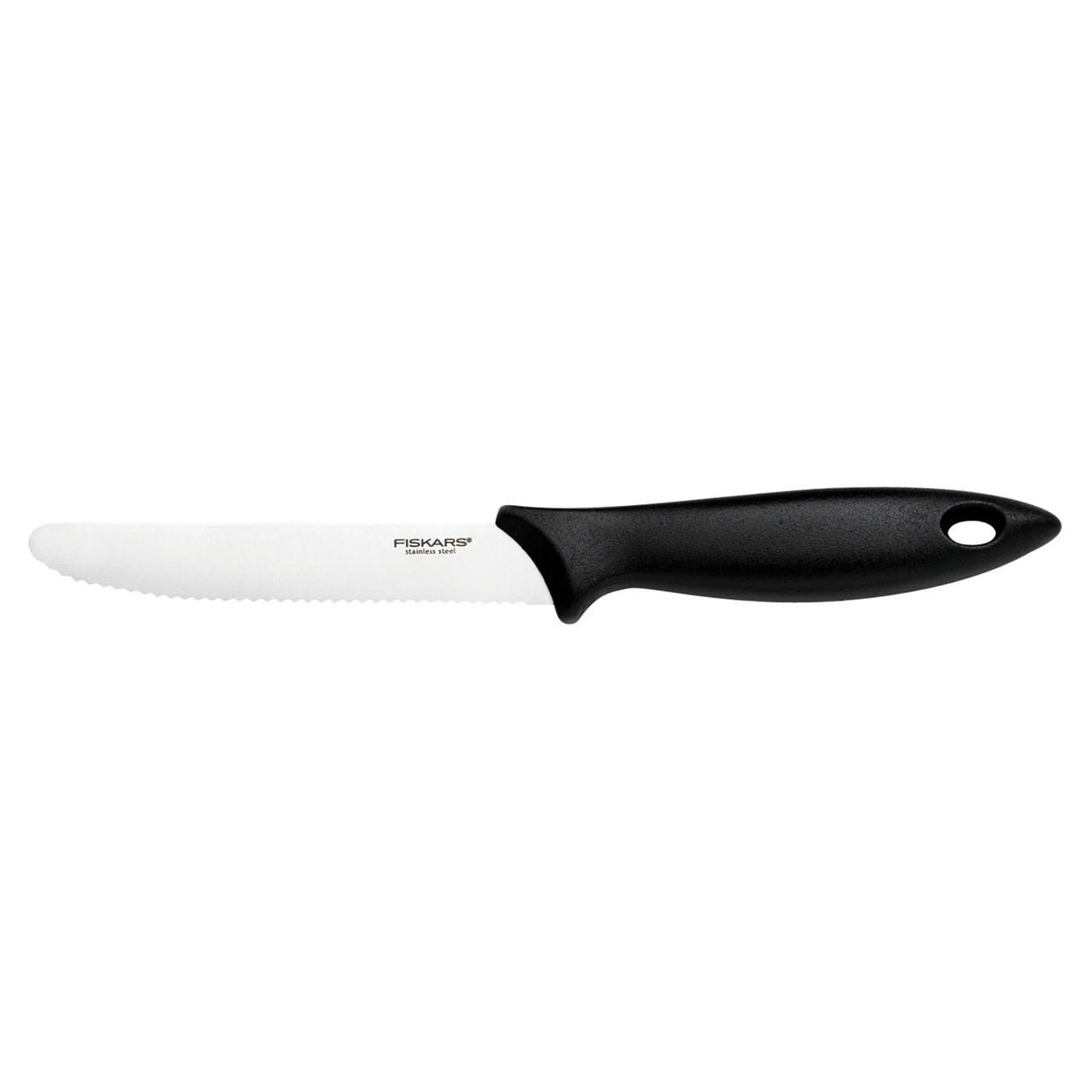 Thikë Fiskars 1023779, për domate, 12cm, zezë