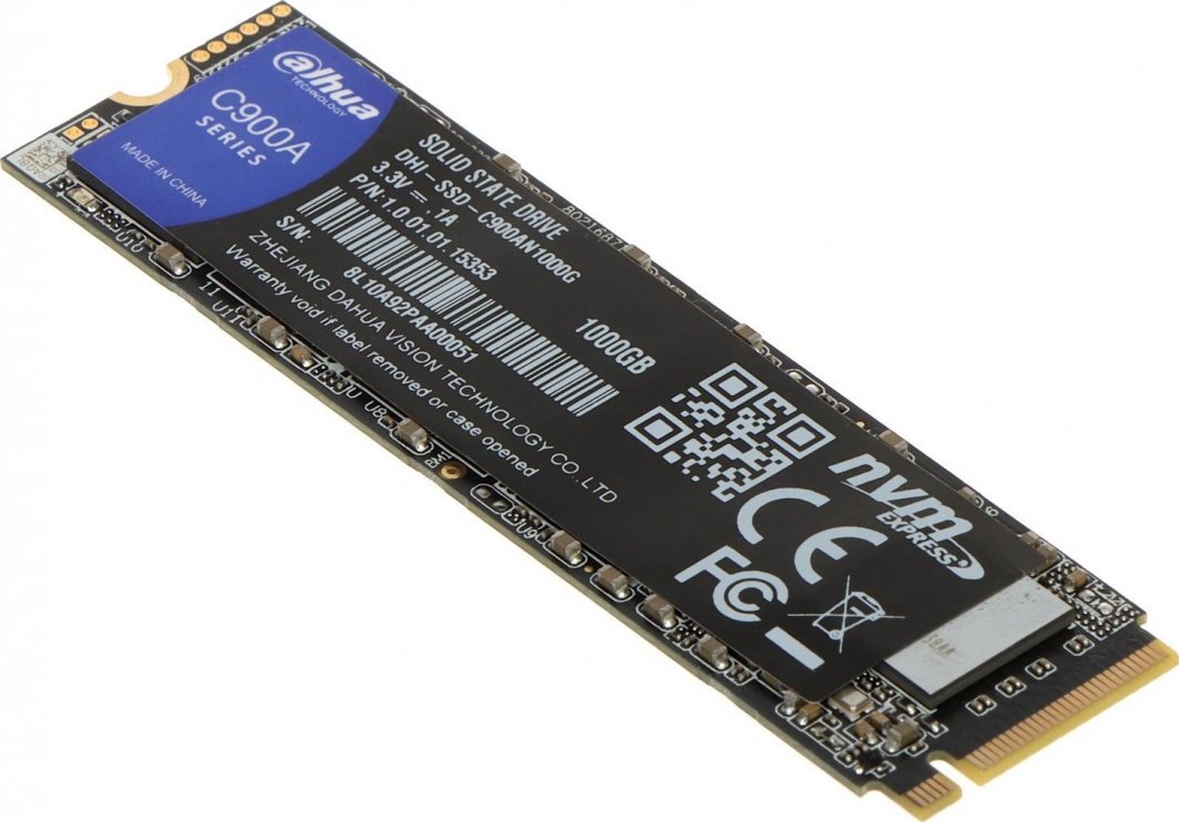 SSD диск Dahua Technology C900A, 1TB, M.2 2280 PCI-E x4 Gen3 NVMe