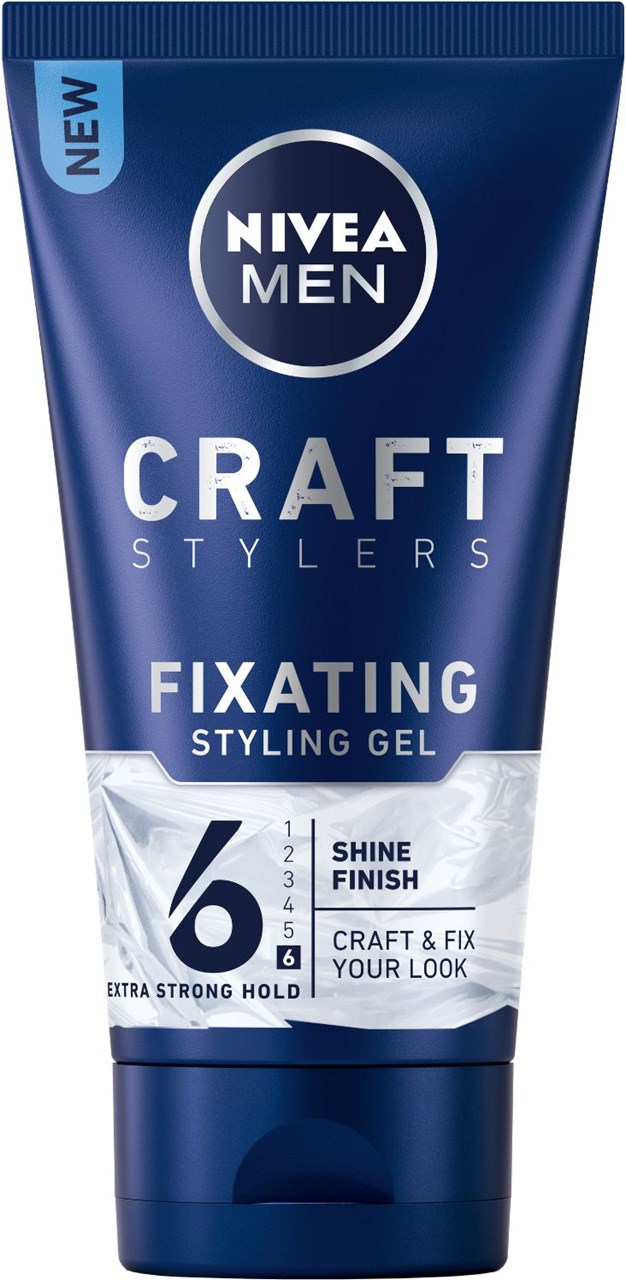 Xhel për flokë Nivea Craft Stylers Fixating Styling Gel 6, 150 ml