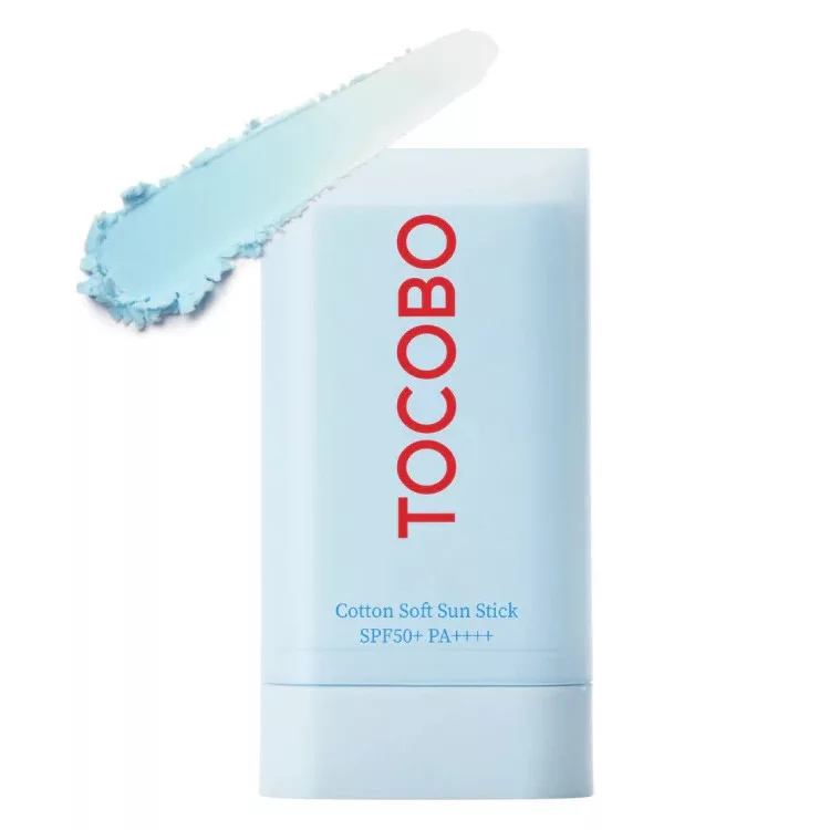 Krem stick mbrojtës ndaj diellit Tocobo Cotton Soft SPF50+ PA++++, 19g