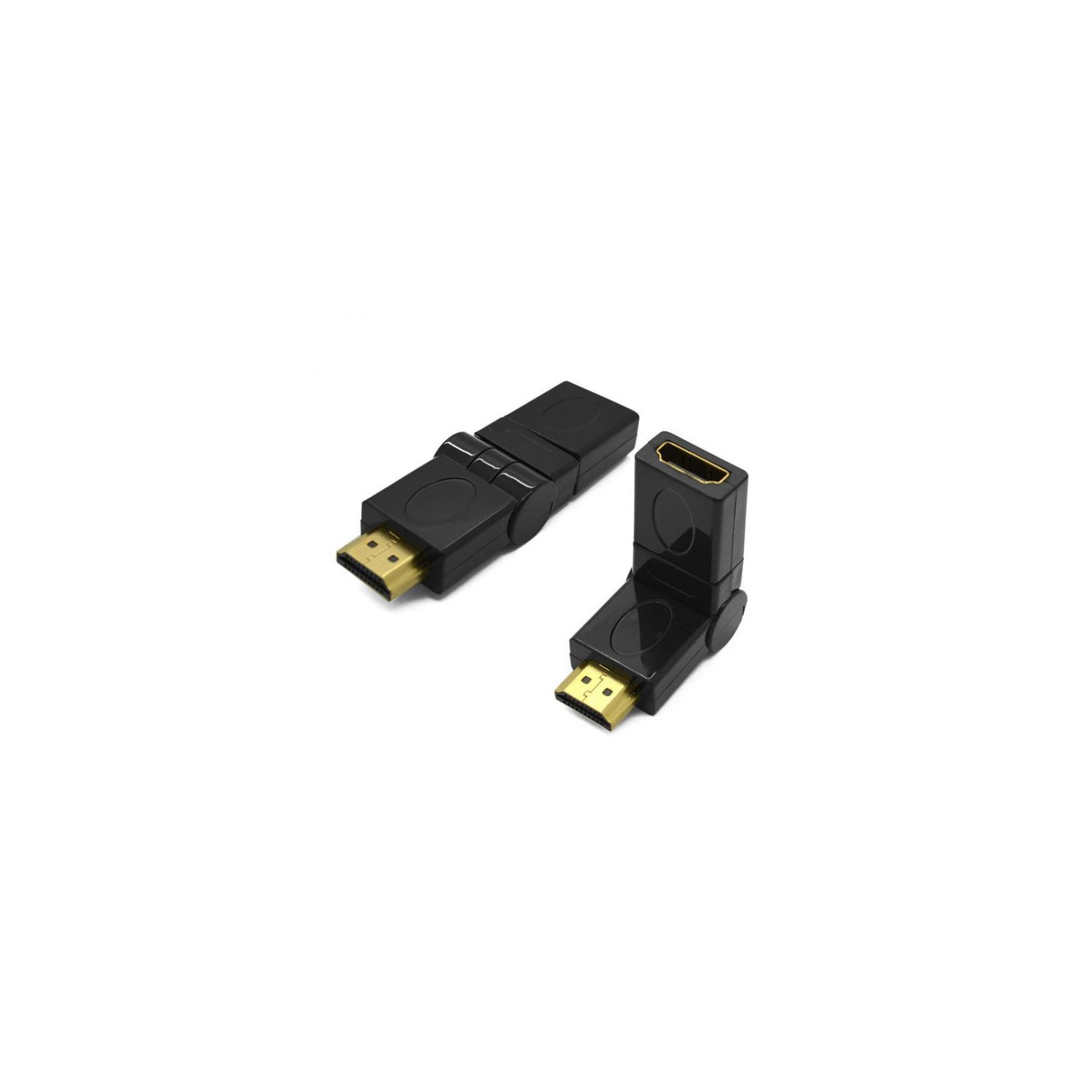 Konvertues HDMI - HDMI F/M 180°