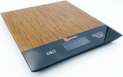 Peshore elektronike për kuzhinë Brunbeste, kafe