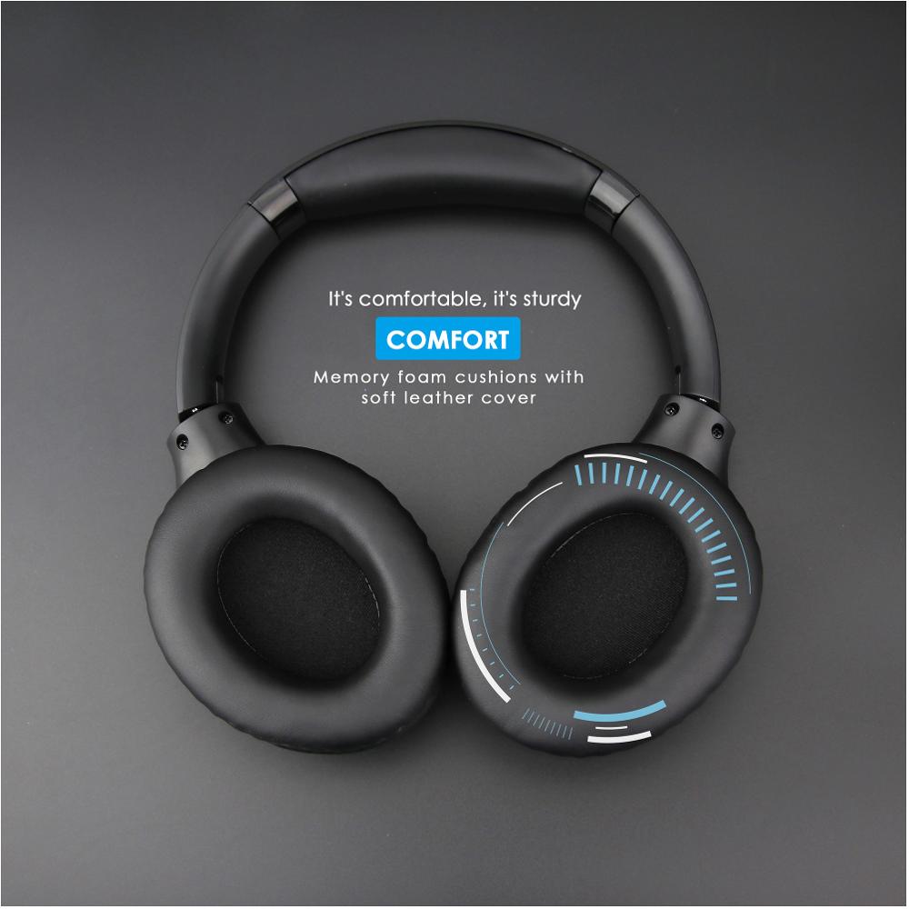 Kufje Wireless Buxton BHP 8700 BLACK BT – Bluetooth 5.3, Ngjyrë e Zezë