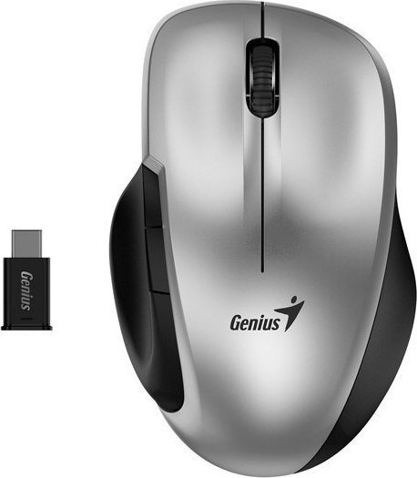 Maus Genius Ergo 8200S, pa kabllo, i hirtë/zi
