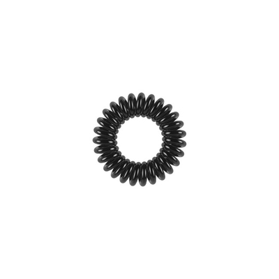 Set lidhëse për flokë Invisibobble Clear Black Metallic, 8 copë