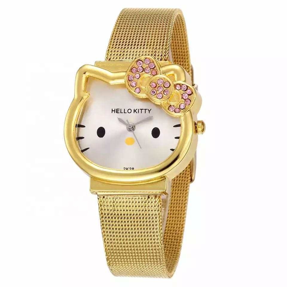 Orë dore për fëmijë Hello Kitty OFHKA, e artë