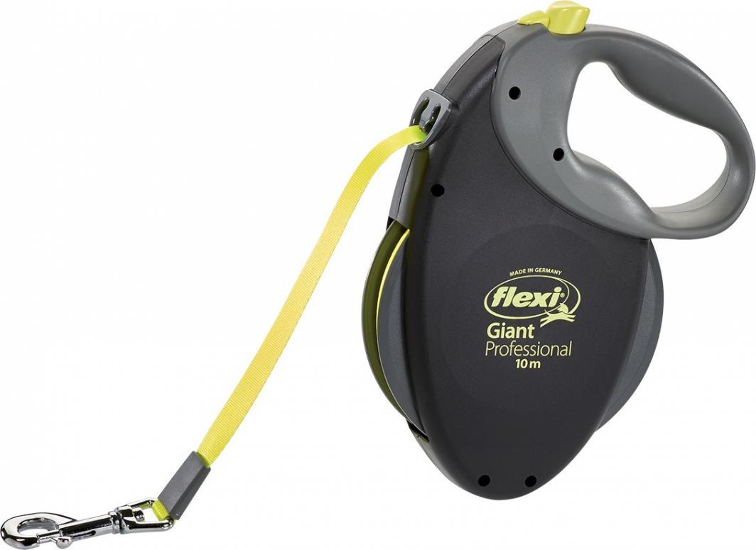 Rrip për kafshë Flexi Giant Professional, L, 10m, i zi