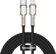 Kabllo BASEUS Cafule Series, USB-C - Lightning, M/M, 20W, 1m, e zezë Kabllo BASEUS Cafule Series, USB-C - Lightning, M/M, 20W, 1m, e zezë