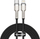 Kabllo BASEUS Cafule Series, USB-C - Lightning, M/M, 20W, 1m, e zezë