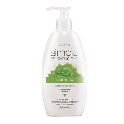 Xhel për higjienë intime Avon Simply Delicate Soothing, 300 ml