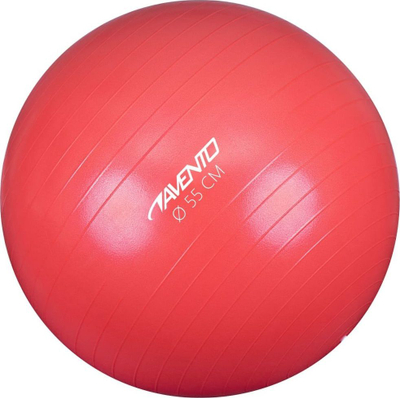 Top për ushtrime Avento, 55cm, i kuq