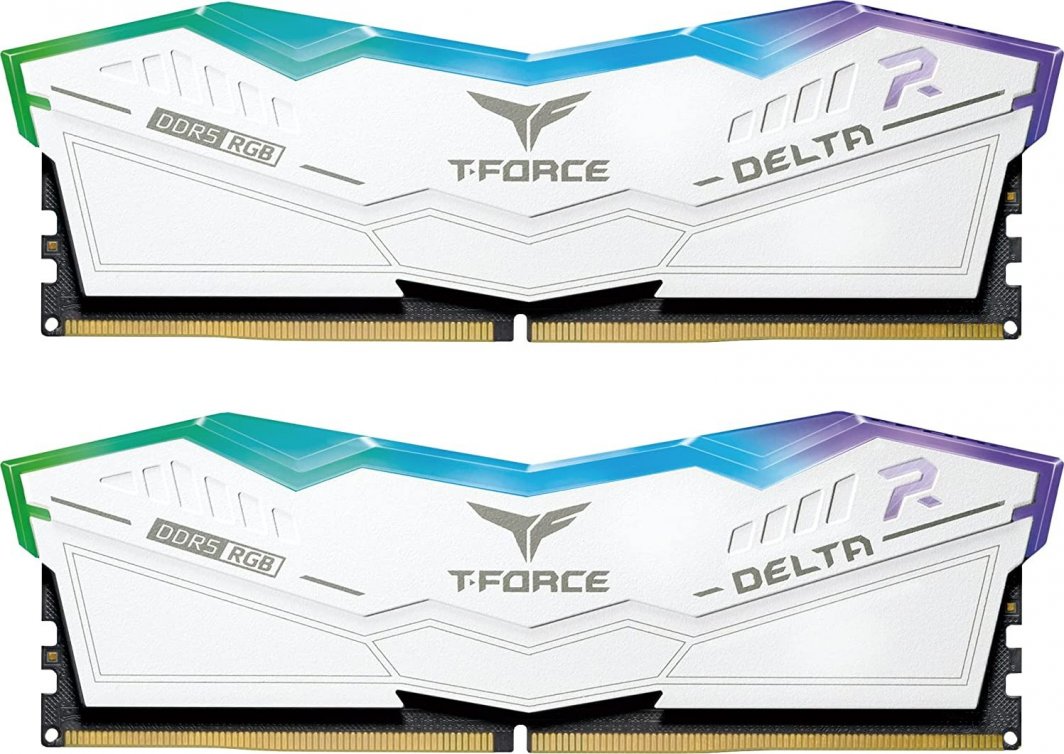 Memorie TeamGroup T-Force Delta RGB, DDR5, 32 GB, 6400 MHz, CL40, FF4D532G6400HC40BDC01