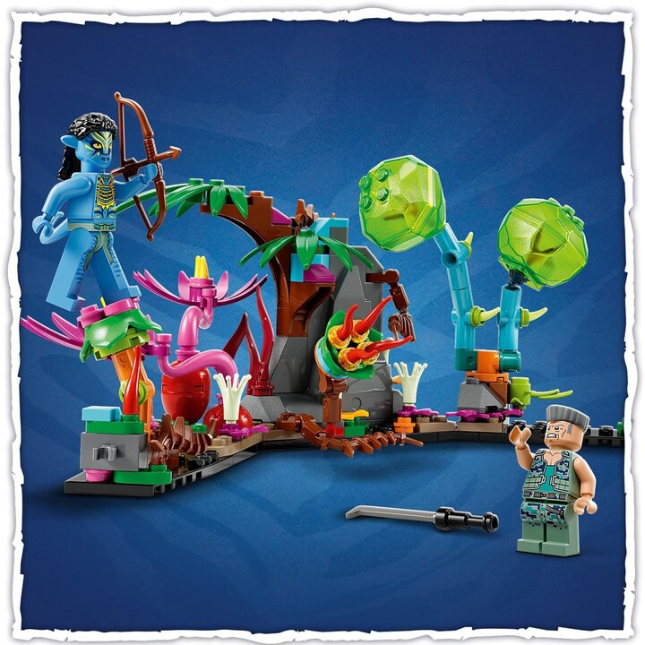 Set LEGO® Avatar 75571 Neytiri and Thanator Vs. Quaritch in AMP suit, 560 pjesë