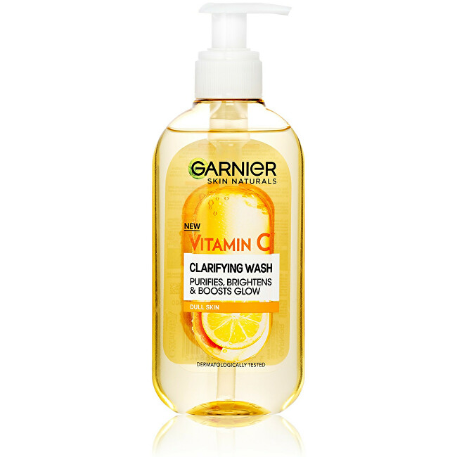 Xhel pastrues për lëkurë Garnier Vitamin C, 200 ml