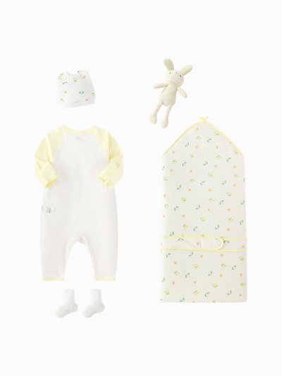 Set dhuratë për bebe Sweet Dreams  - Yellow