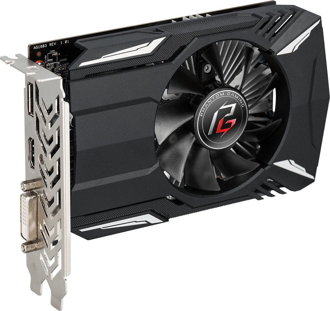 Kartelë grafike ASRock Radeon RX 550 Phantom Gaming 4GB GDDR5