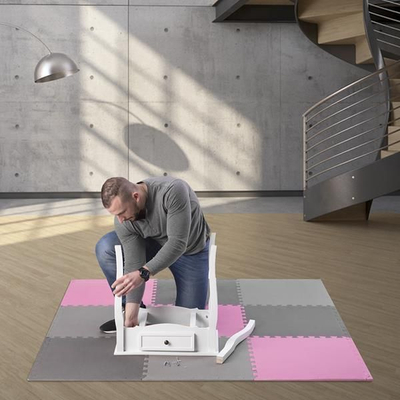 Shtrojë One Fitness,180 cm x 180 cm x 1 cm, shumëngjyrëshe