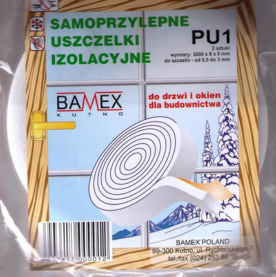 Rolë izoluese vetë-ngjitëse Bamex (PU-1)