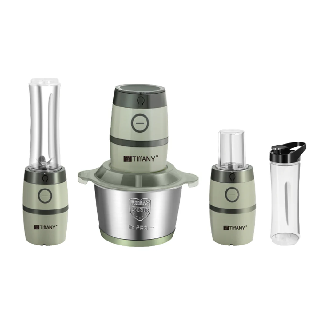 Set blender Tiffany TF-2003, 3 pjesë, e gjelbër