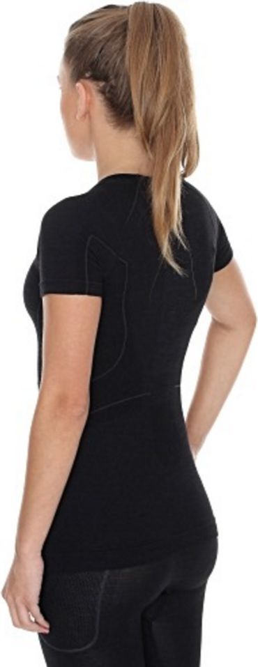 Maicë termoaktive për femra Brubeck Active SS11700, XL, e zezë