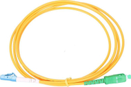 Kabllo ExtraLink Patchcord, LC / UPC - SC / APC, 2m, e verdhë Kabllo ExtraLink Patchcord, LC / UPC - SC / APC, 2m, e verdhë