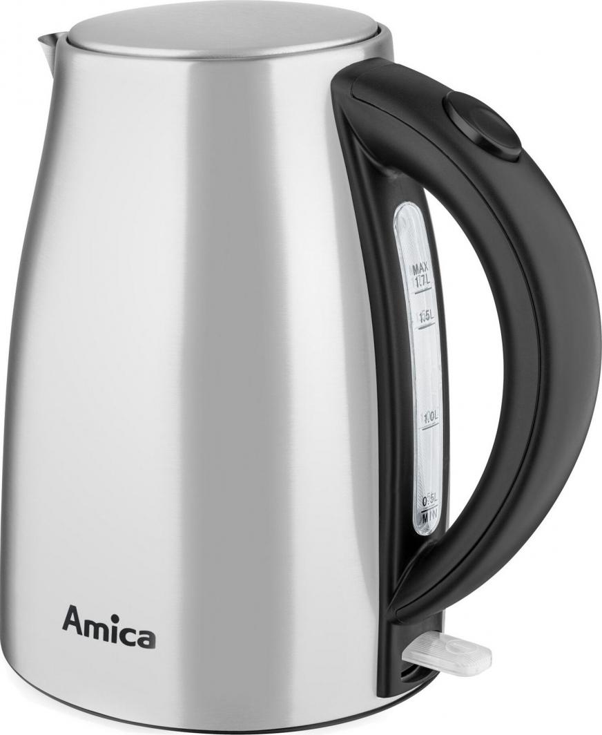Ibrik elektrik Amica KF 3038, 1.7 L, i argjendtë