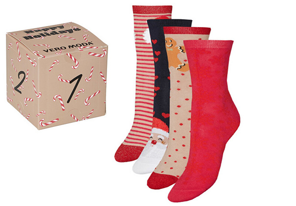 Set çorape VERO MODA VMELF, shumëngjyrëshe