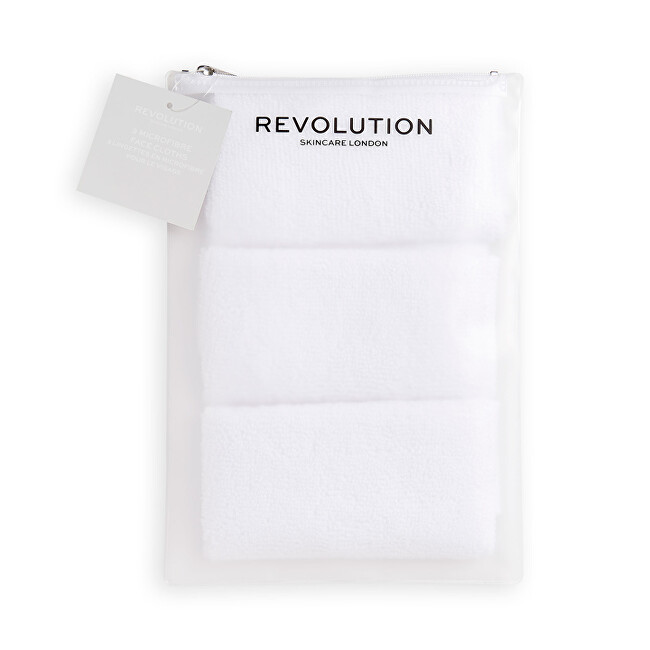 Peshqirë për fytyrë Revolution Skincare, 3 copë