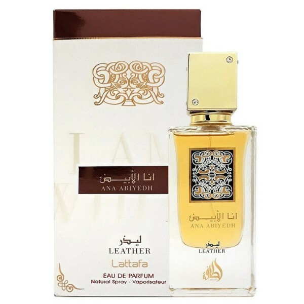 Eau de Parfum Lattafa Ana Abiyedh Leather, 60 ml