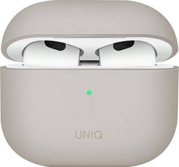 Kuti mbrojtëse Uniq Lino për AirPods 3, bezhë